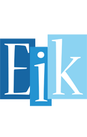 Eik winter logo