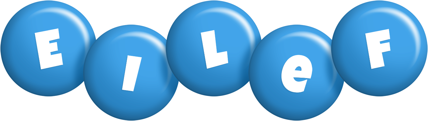 Eilef candy-blue logo