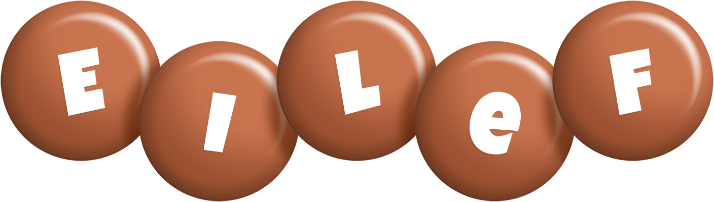 Eilef candy-brown logo