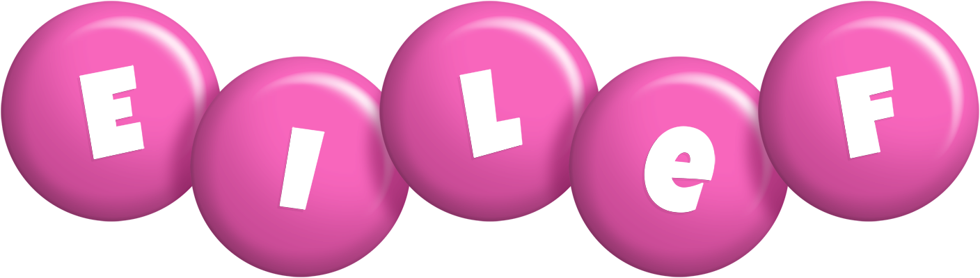 Eilef candy-pink logo
