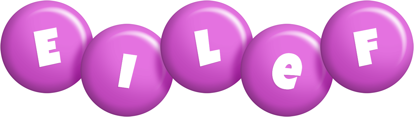 Eilef candy-purple logo