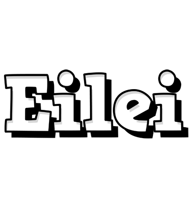 Eilei snowing logo