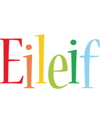 Eileif birthday logo
