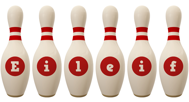 Eileif bowling-pin logo
