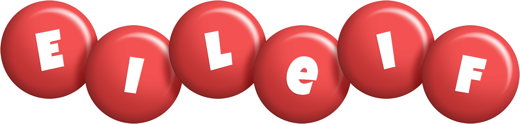 Eileif candy-red logo