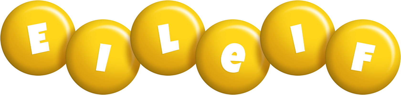 Eileif candy-yellow logo