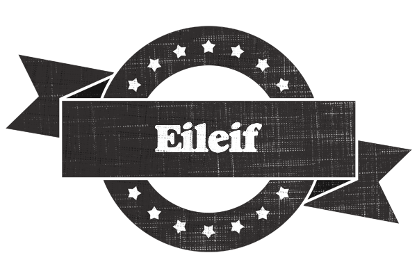 Eileif grunge logo