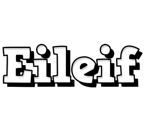 Eileif snowing logo