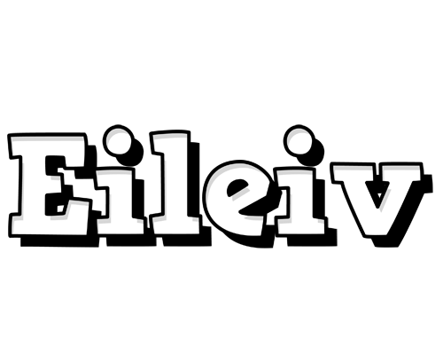 Eileiv snowing logo