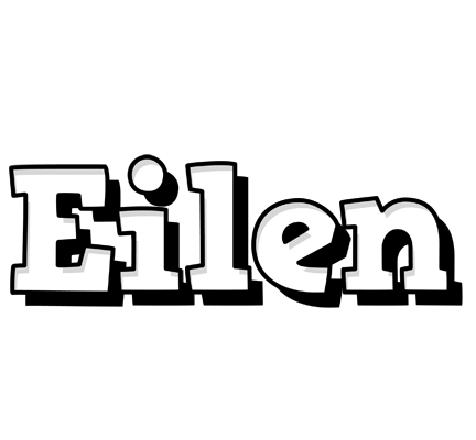 Eilen snowing logo