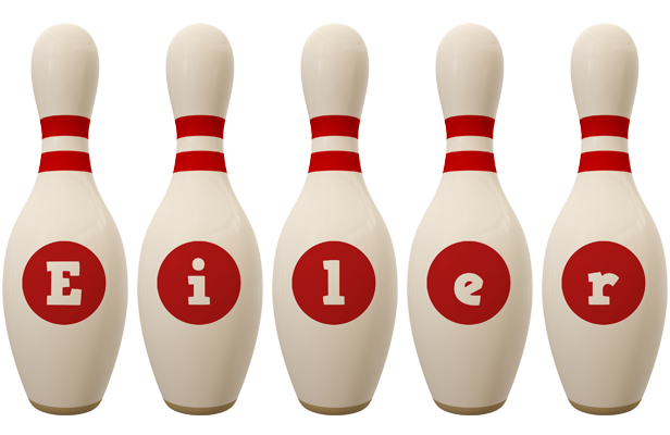 Eiler bowling-pin logo