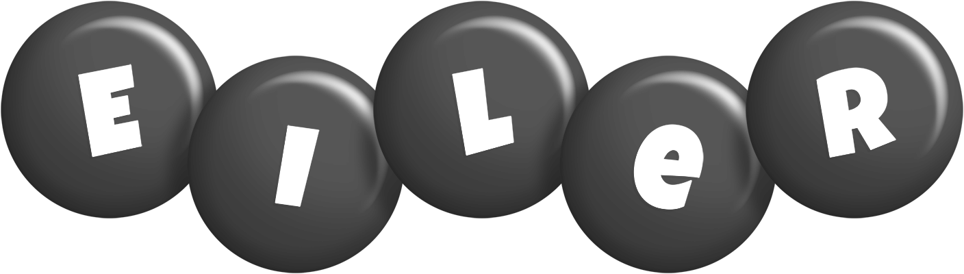 Eiler candy-black logo