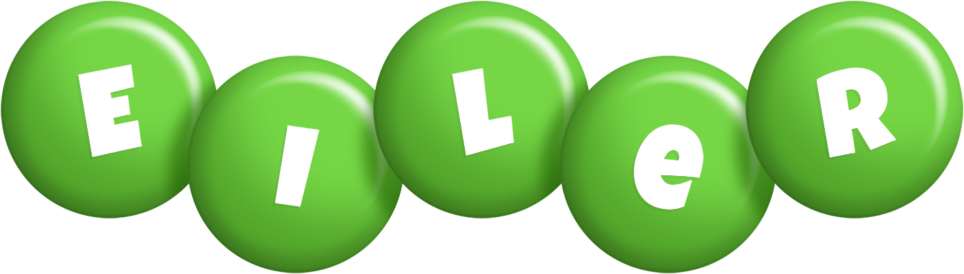 Eiler candy-green logo