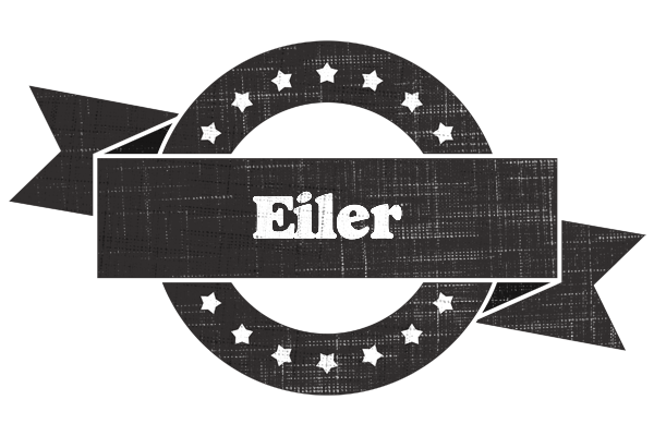 Eiler grunge logo