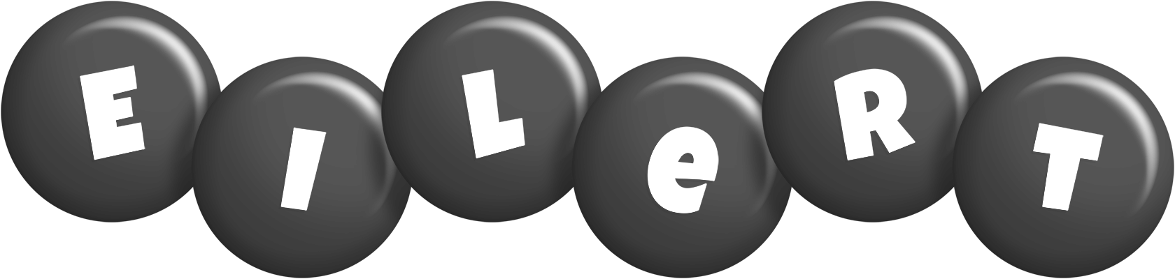 Eilert candy-black logo