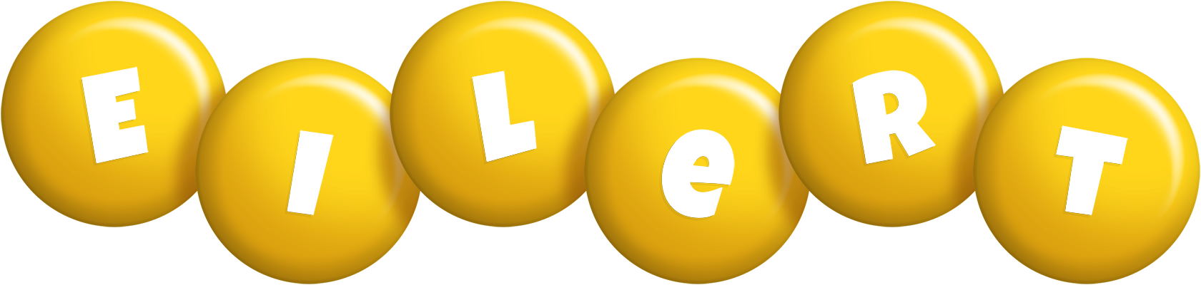 Eilert candy-yellow logo