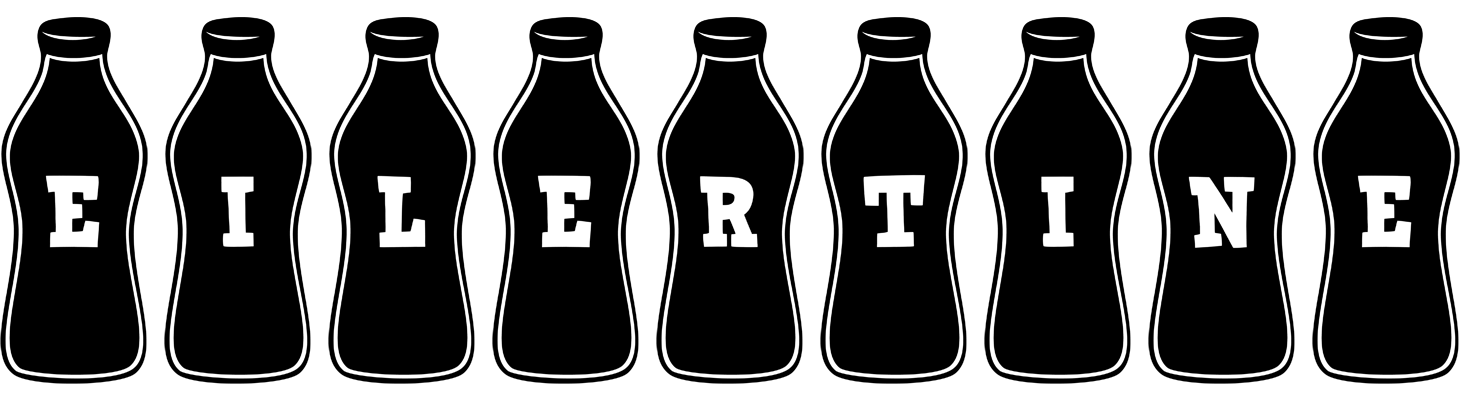 Eilertine bottle logo