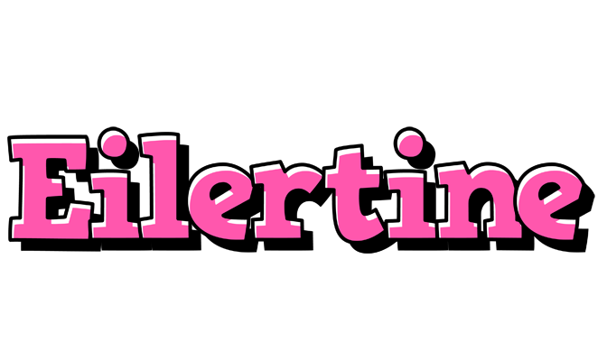 Eilertine girlish logo