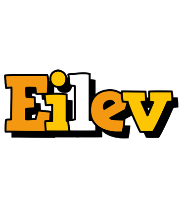 Eilev cartoon logo