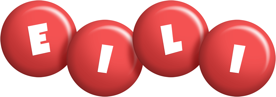 Eili candy-red logo
