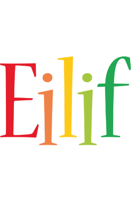 Eilif birthday logo