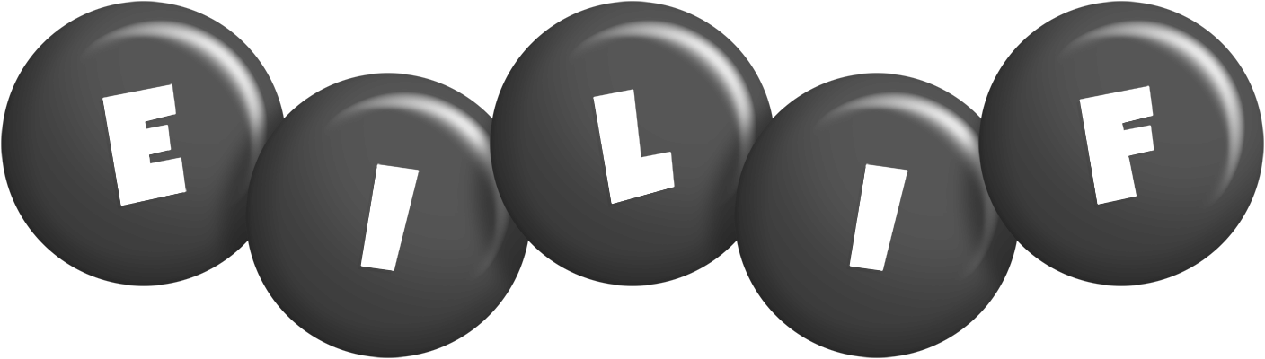 Eilif candy-black logo