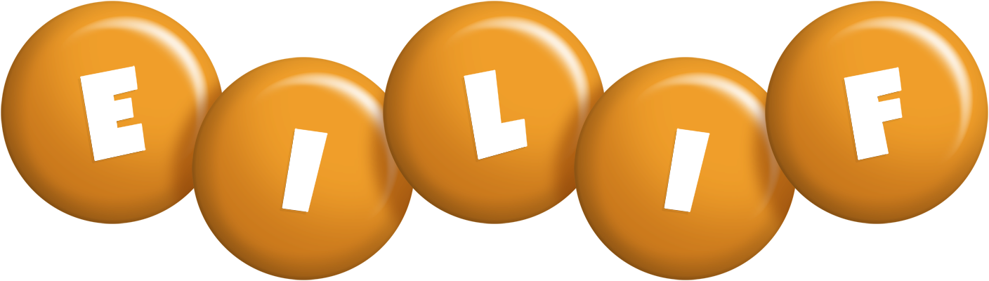 Eilif candy-orange logo
