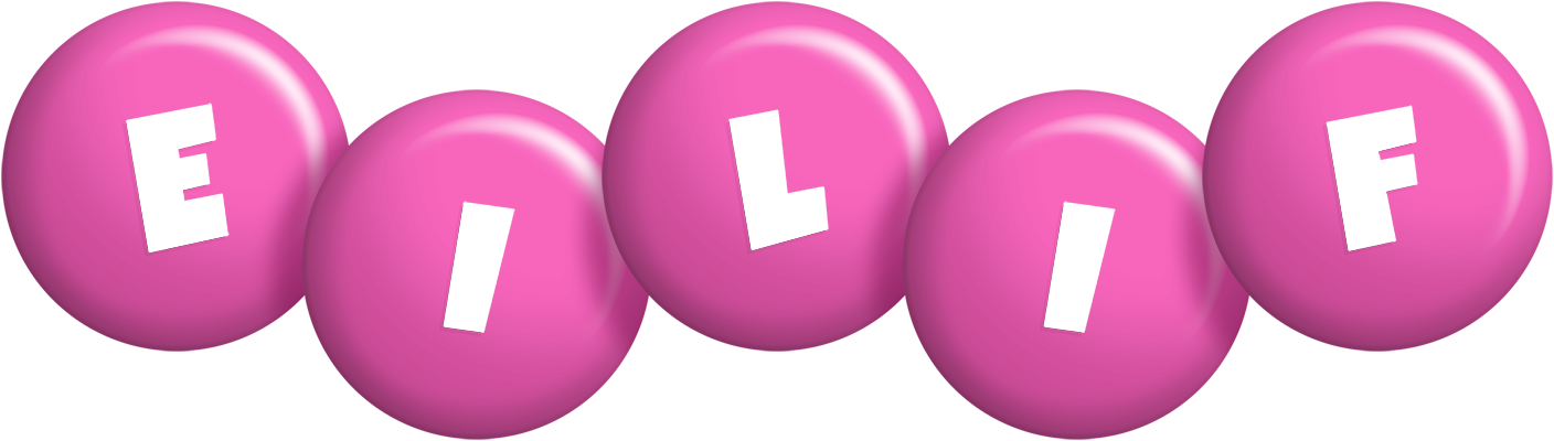 Eilif candy-pink logo
