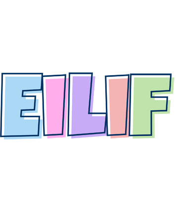 Eilif pastel logo