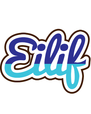 Eilif raining logo