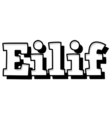 Eilif snowing logo