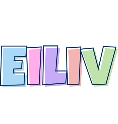 Eiliv pastel logo