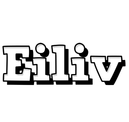 Eiliv snowing logo