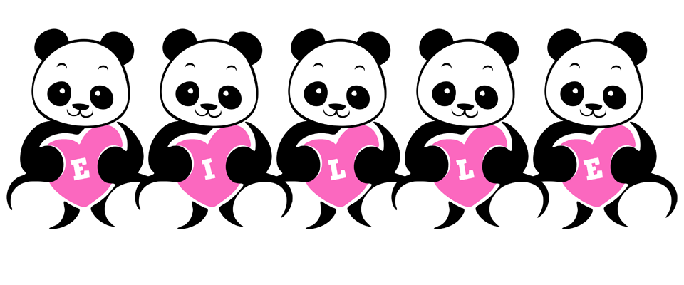 Eille love-panda logo