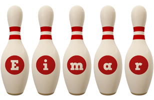 Eimar bowling-pin logo