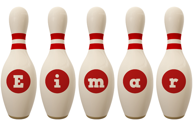 Eimar bowling-pin logo