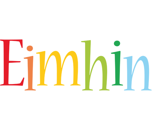 Eimhin birthday logo