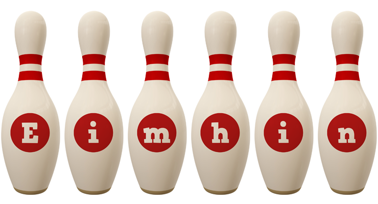 Eimhin bowling-pin logo