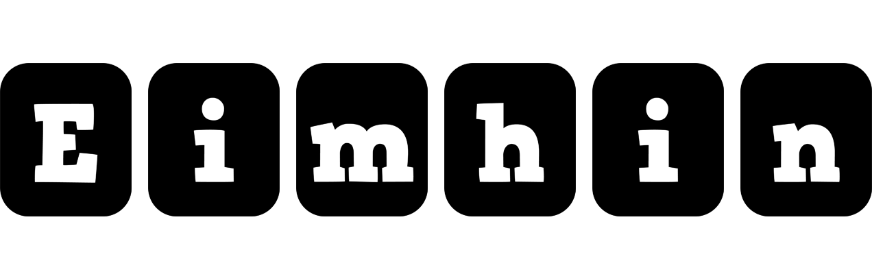 Eimhin box logo
