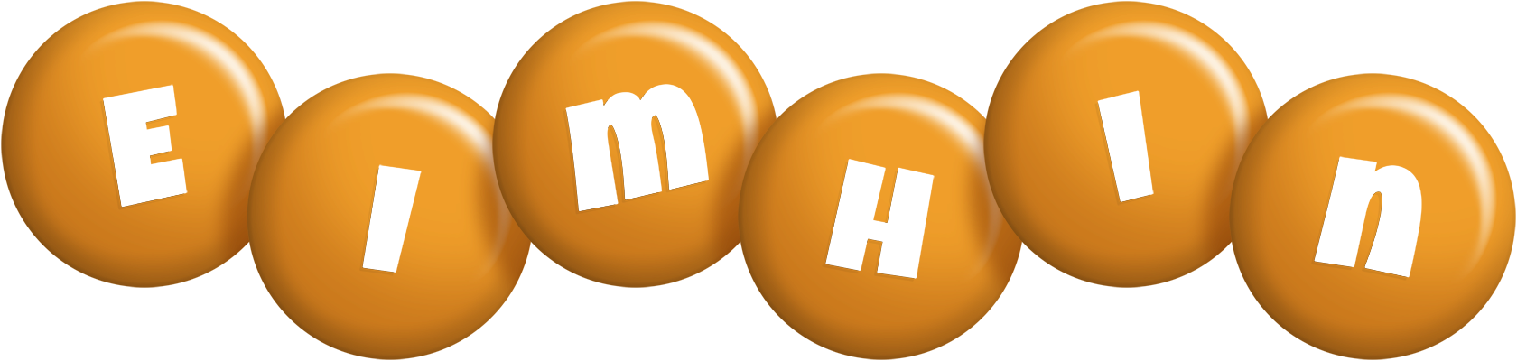 Eimhin candy-orange logo