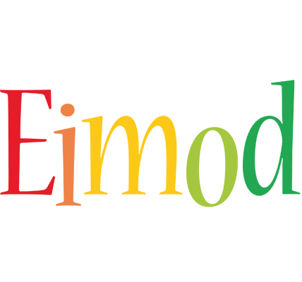 Eimod birthday logo
