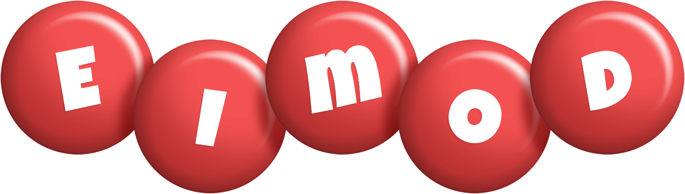 Eimod candy-red logo