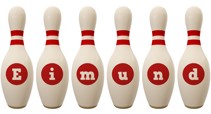 Eimund bowling-pin logo