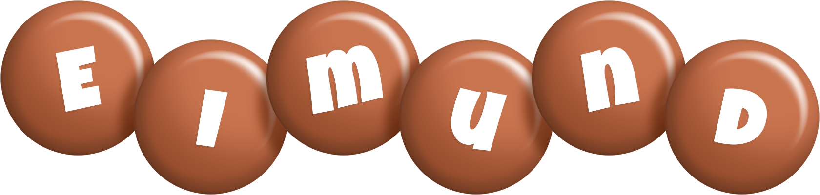 Eimund candy-brown logo
