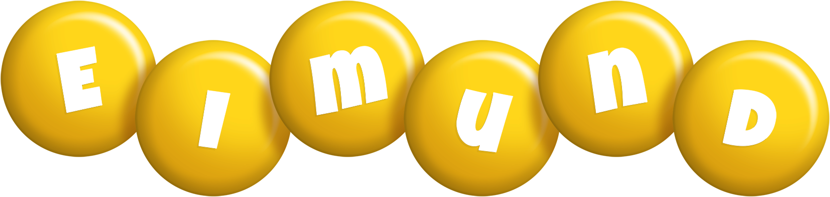 Eimund candy-yellow logo