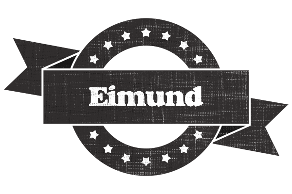Eimund grunge logo
