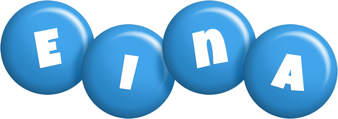 Eina candy-blue logo