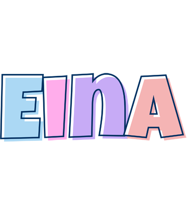 Eina pastel logo