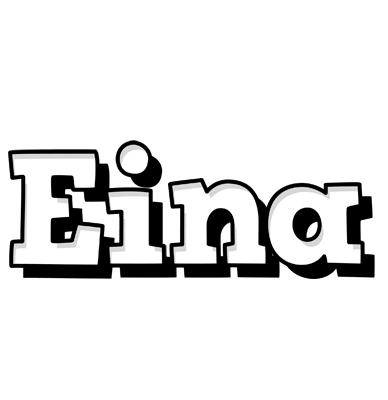 Eina snowing logo