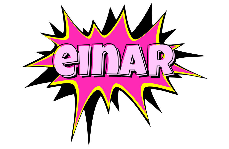 Einar badabing logo